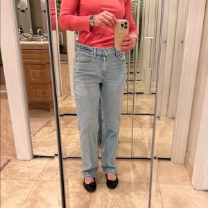 New American Eagle super high-rise straight